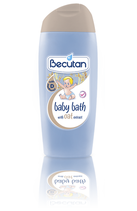 Becutan bubble bath with oat extract and D-panthenol
